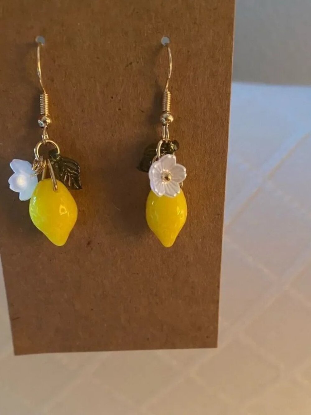 Bohemian lemondropearringsM33 - Picture 4 of 4